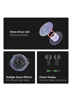 EDIFIER X2s Bluetooth Earbuds, 26H Battery Life, IP54 water proof, Fast Charge, AI Clear Calls, powerful bass, Low Latency Game Mode Ivory  - Image 4