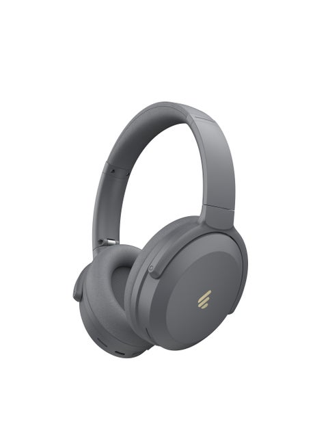 Wireless Over-Ear Bluetooth Headphones – Active Noise Cancellation, Hi-Res Audio, Bluetooth 5.4, Foldable Lightweight Design, Built-in Mic, 56H Battery Life Grey