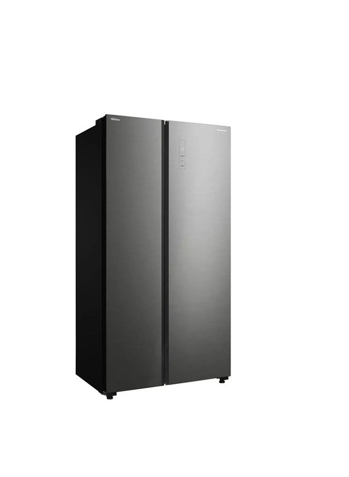Panasonic Side by Side, 20.8 Cu.Ft, Inverter, Silver Glass - 588 L 950 W NR-BS782GKSA Silver - Image 2