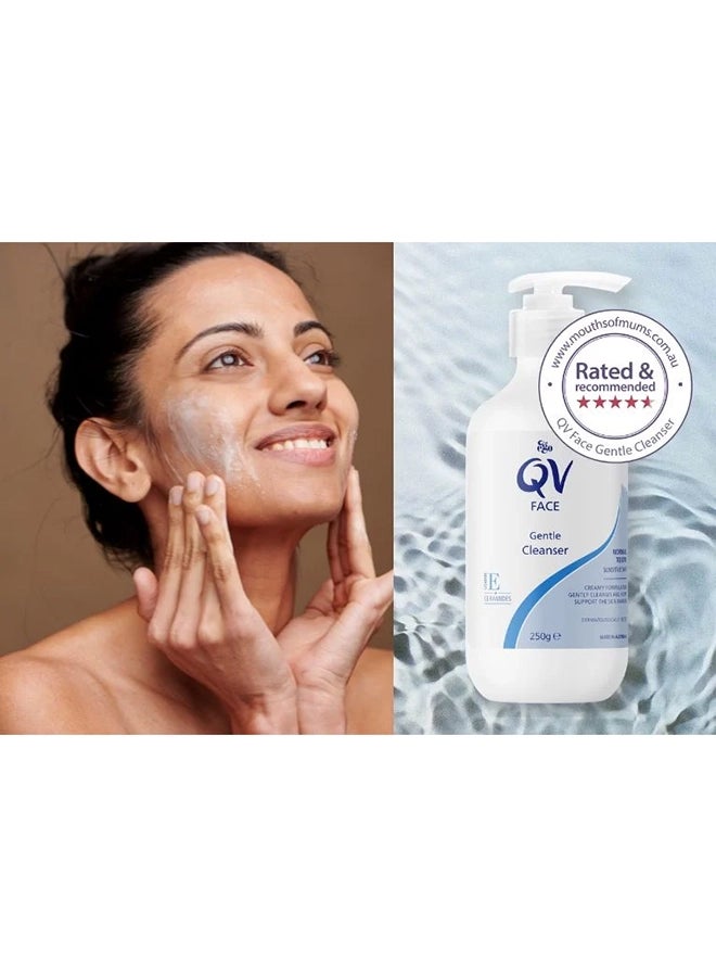 كيو في Face Gentle Cleanser For Sensitive Skin 250grams  - Image 3