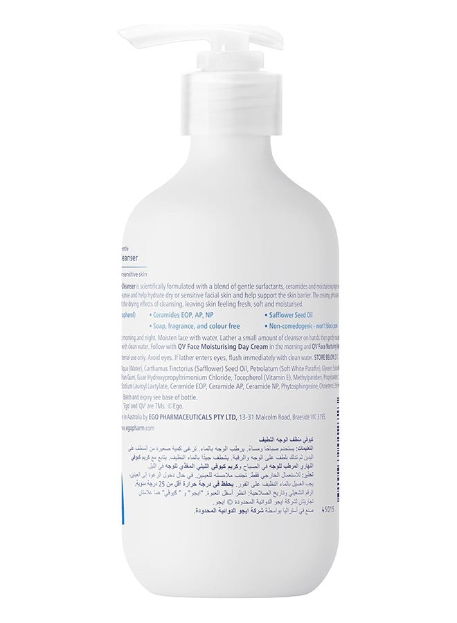 كيو في Face Gentle Cleanser For Sensitive Skin 250grams  - Image 2