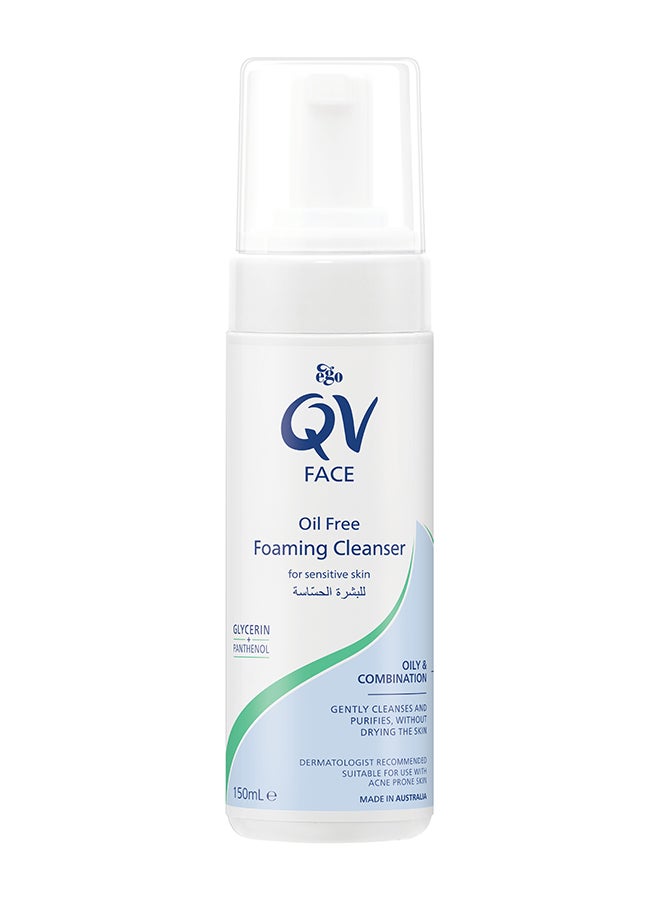 QV - Face Oilycomb Foam Cleanser 150ml - Image 1