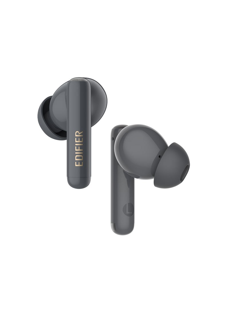 EDIFIER - X5 pro Active Noise Cancelling Bluetooth Earbuds, 31H Playtime, AI-Enhanced Calls, Fast Charge, IP55 Waterproof, Powerful bass, Low Latency Game Mode Grey - Image 1
