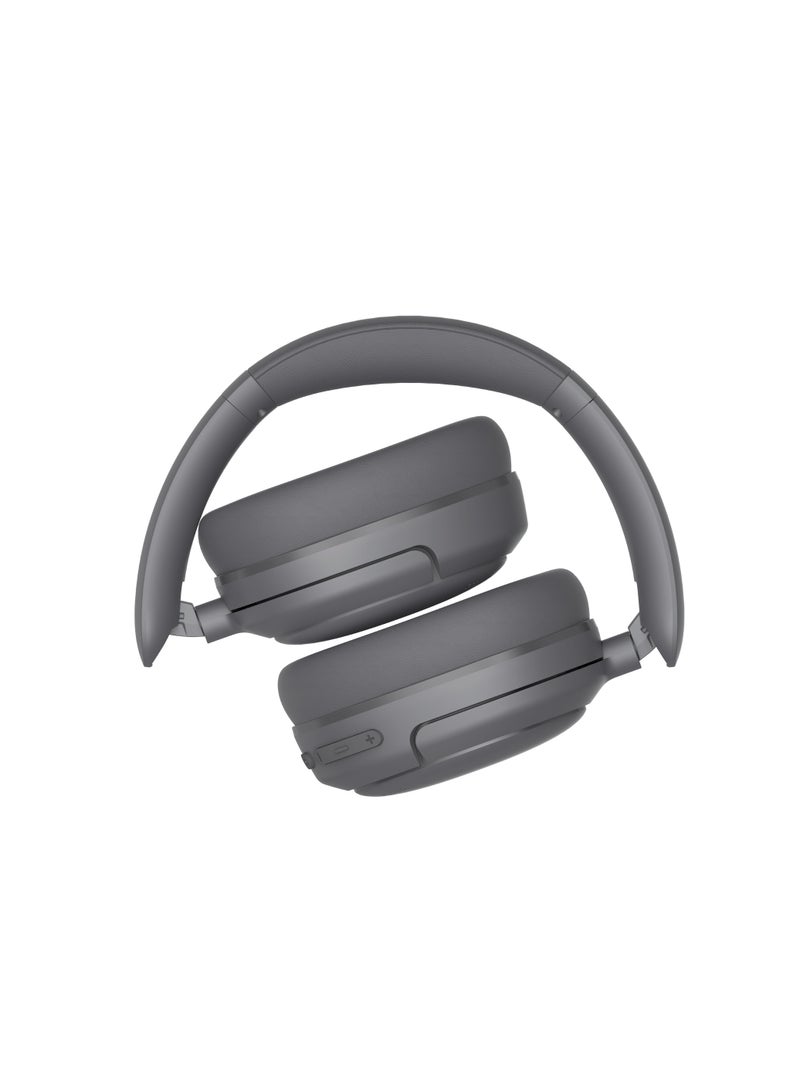 EDIFIER - Wireless Over-Ear Bluetooth Headphones – Bluetooth 5.4, Foldable & Lightweight, 45H Battery Life, 40mm Drivers, Low Latency Grey - Image 1