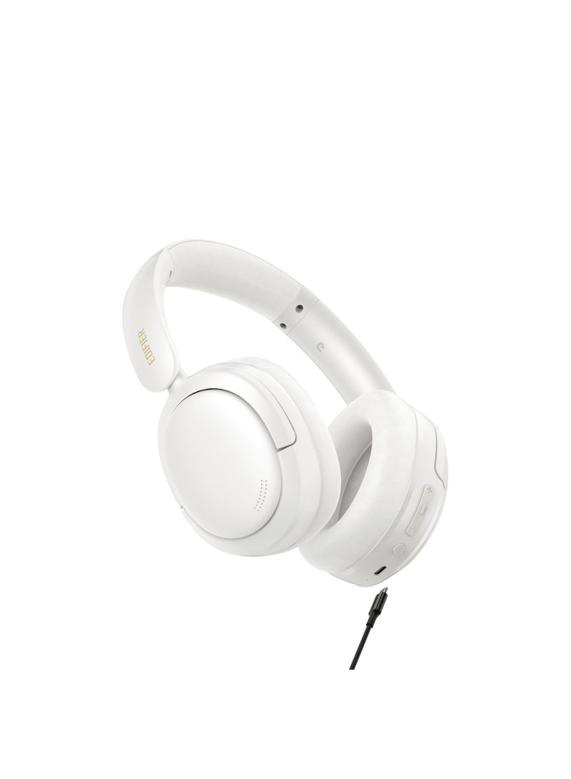 EDIFIER Wireless Over-Ear Bluetooth Headphones – Bluetooth 5.4, Foldable & Lightweight, 45H Battery Life, 40mm Drivers, Low Latency White  - Image 2
