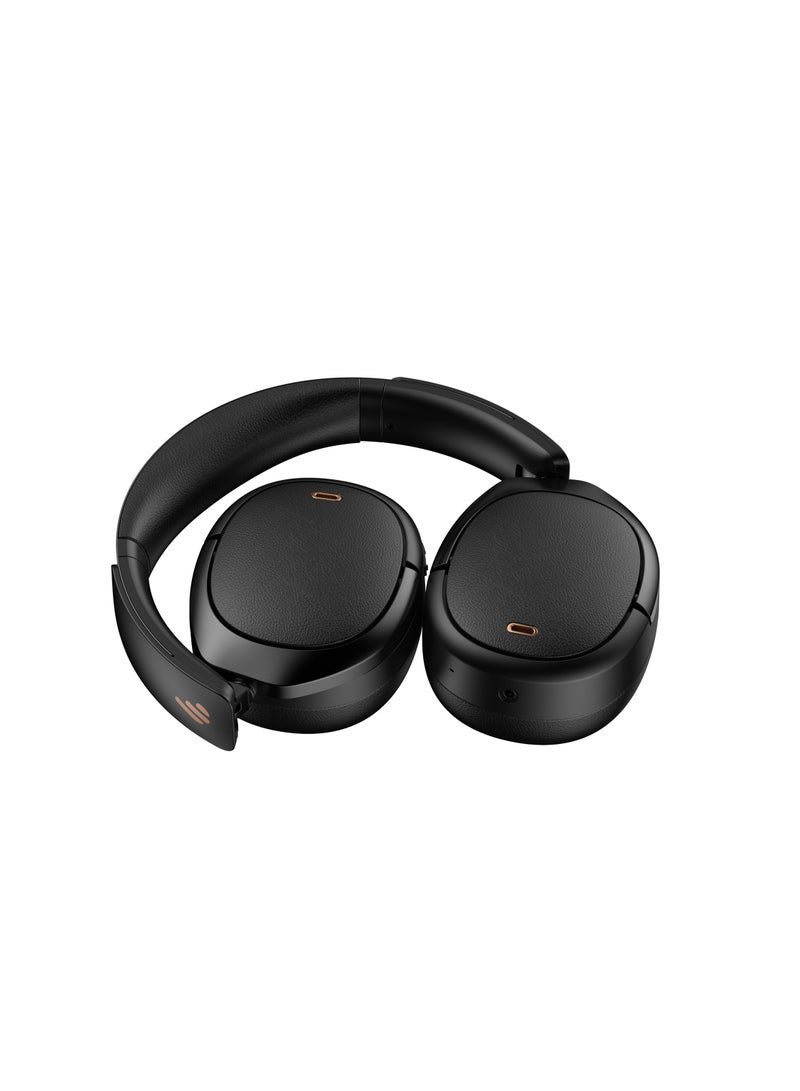 EDIFIER Active Noise Cancelling Headphones, Bluetooth 5.3 Wireless LDAC Hi-Res Audio, 55 Hours Playtime, Google Fast Pairing for Android, Dual Device Connection, App Control Black  - Image 3