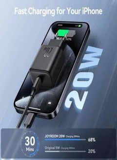 JOYROOM Joyroom JR-TCF20 EU Plug PD 20W Fast Charger Type-C Charger Adapter - Black Black  - Image 3