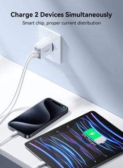JOYROOM JR-TCF15 30W Dual-Port (A+C) Charger White  - Image 3