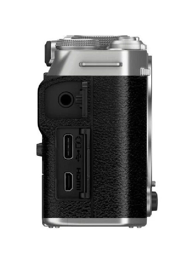 FUJIFILM - DIGITAL CAMERA X-M5 /15-45MM KIT (SILVER) - Image 1