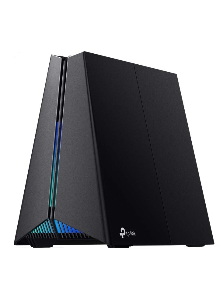 TP-LINK - AXE5400 Tri-Band Wi-Fi 6E Gaming Router, up 5.4Gbps, 2.5G Port, 6 GHz Band, Game Acceleration, HomeShield Security, Gaming & Streaming, Smart Home, EasyMesh Compatibility (Archer GXE75) Black - Image 1