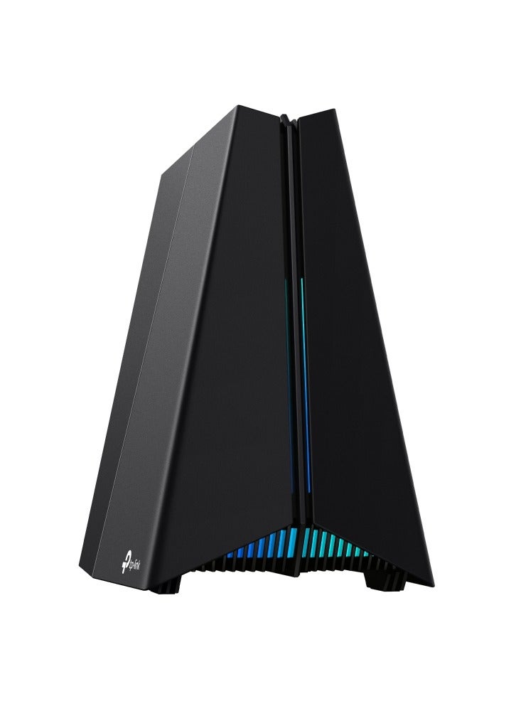 TP-LINK - AXE5400 Tri-Band Wi-Fi 6E Gaming Router, up 5.4Gbps, 2.5G Port, 6 GHz Band, Game Acceleration, HomeShield Security, Gaming & Streaming, Smart Home, EasyMesh Compatibility (Archer GXE75) Black - Image 1