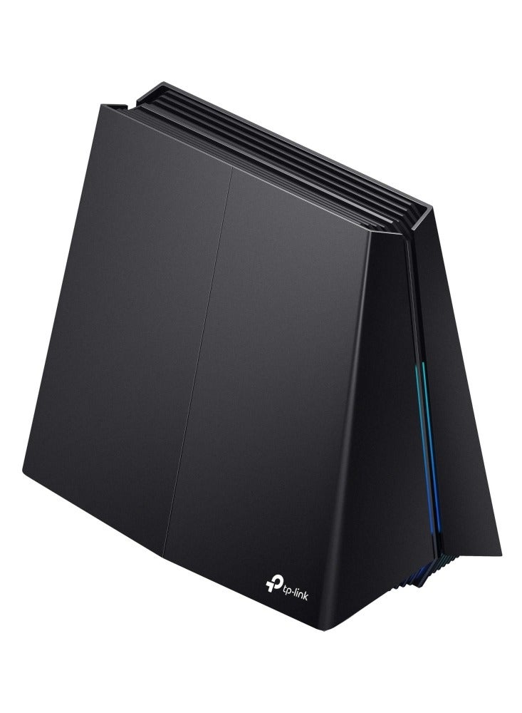 TP-LINK - AXE5400 Tri-Band Wi-Fi 6E Gaming Router, up 5.4Gbps, 2.5G Port, 6 GHz Band, Game Acceleration, HomeShield Security, Gaming & Streaming, Smart Home, EasyMesh Compatibility (Archer GXE75) Black - Image 1