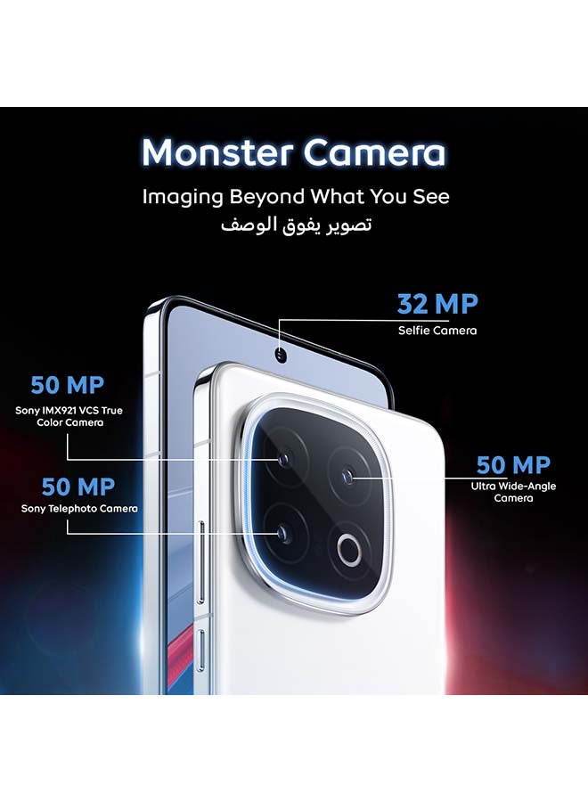 13 5G Legend (16GB RAM + 512GB ROM) Snapdragon 8 Elite, iQOO Q2 Chip, 6000mAh, IP68, 24 Months Warranty and 365 Days Screen Protection – Middle East Version