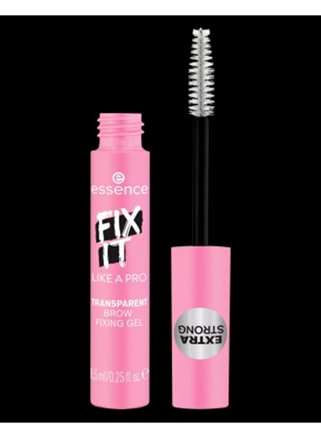 ايسنس - Fix It Like A Pro Transparent Brow Fixing Gel - Image 1