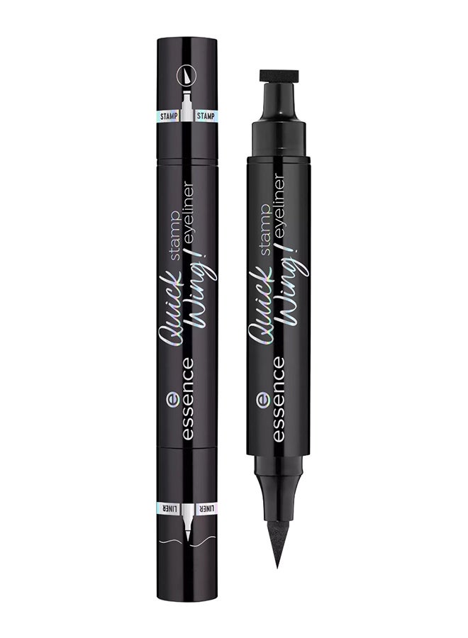 Essence Quick Wing! Stamp Eyeliner 01 Black  - Image 1