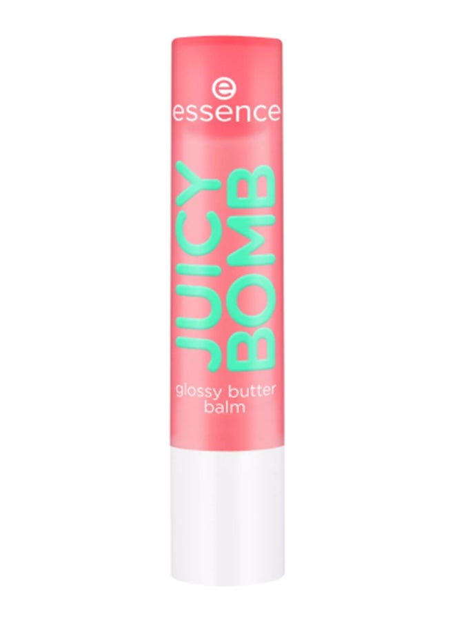 ايسنس Juicy Bomb Glossy Butter Balm 01 One In A Melon One In A Melon  - Image 2