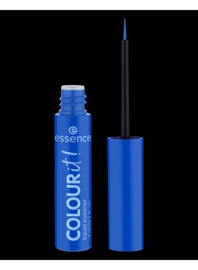 ايسنس Colour It! Liquid Eyeliner 01 Royal Blue  - Image 2