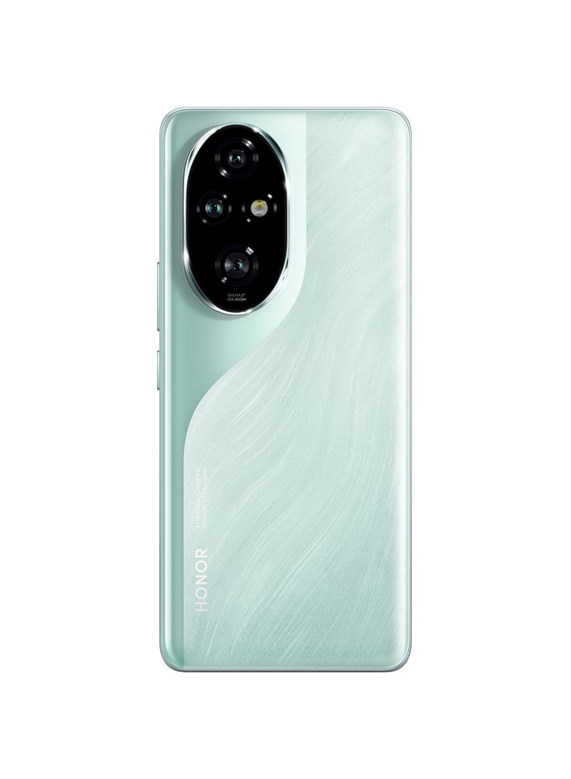 Honor 200 Pro Ocean Cyan 5G Dual SIM 12GB RAM 512GB With Free TWS Open-Ear Earbuds + 12 Month Screen Protection - Middle East Version  - Image 2