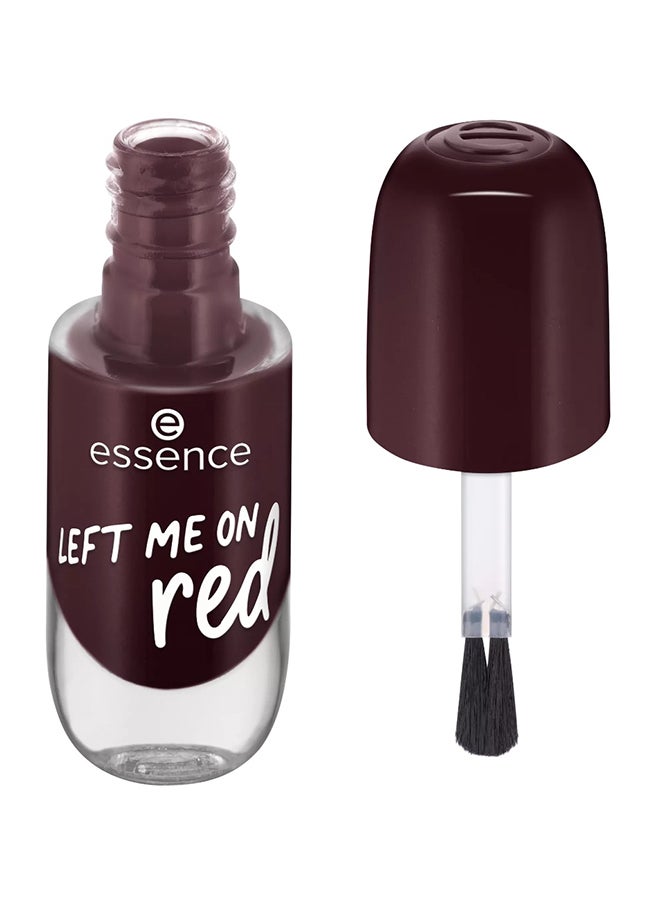 ايسنس Gel Nail Colour 72 Left Me On Red  - Image 1