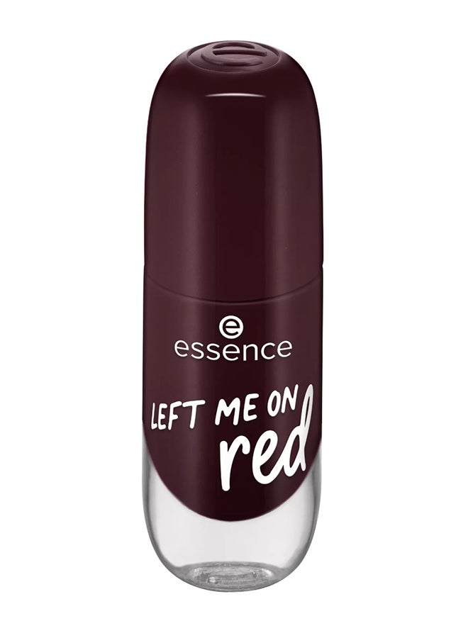 ايسنس Gel Nail Colour 72 Left Me On Red  - Image 2