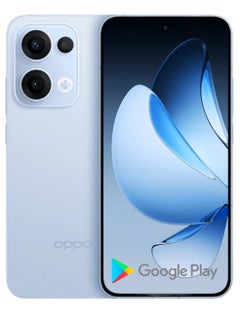Reno 13 Mobile 16GB+256GB Galaxy Blue features a 6.7-inch FHD+ AMOLED display with a 120Hz refresh rate, a 240Hz touch sampling rate, a 2,160Hz PWM dimming rate, Mediatek Dimensity 8350 chipset with Google play Chinese version