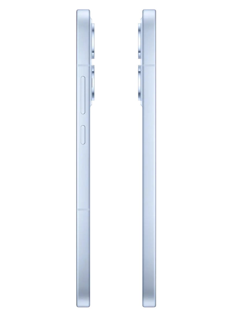 OPPO - Reno 13 Mobile 16GB+256GB Galaxy Blue features a 6.7-inch FHD+ AMOLED display with a 120Hz refresh rate, a 240Hz touch sampling rate, a 2,160Hz PWM dimming rate, Mediatek Dimensity 8350 chipset with Google play Chinese version - Image 1