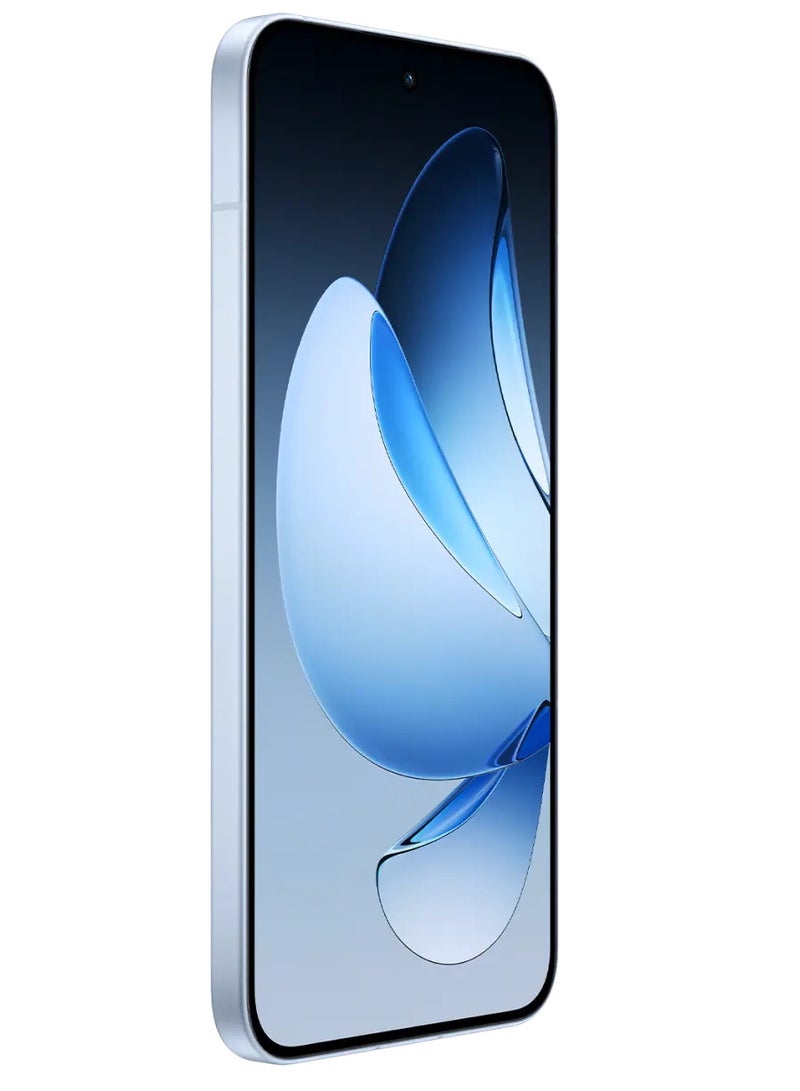 OPPO - Reno 13 Mobile 16GB+256GB Galaxy Blue features a 6.7-inch FHD+ AMOLED display with a 120Hz refresh rate, a 240Hz touch sampling rate, a 2,160Hz PWM dimming rate, Mediatek Dimensity 8350 chipset with Google play Chinese version - Image 1