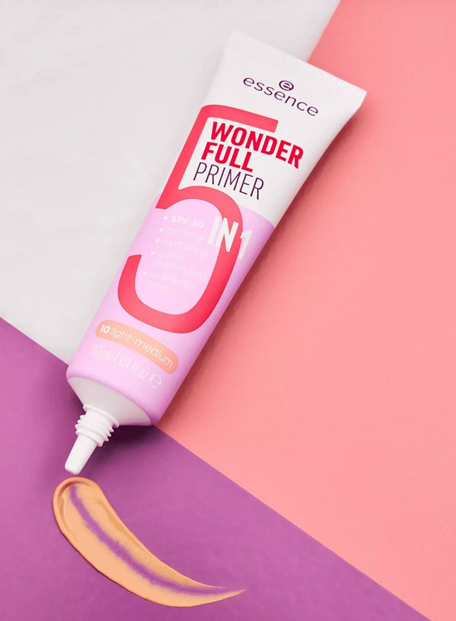 ايسنس Wonder Full Primer 5 In 1 - 10 Light-Medium  - Image 2