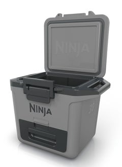 Ninja Ninja FrostVault Hard Cooler 28L, Premium Heavy-Duty Insulated Cool Box, FB131UKGY Grey 28Liters  - Image 3