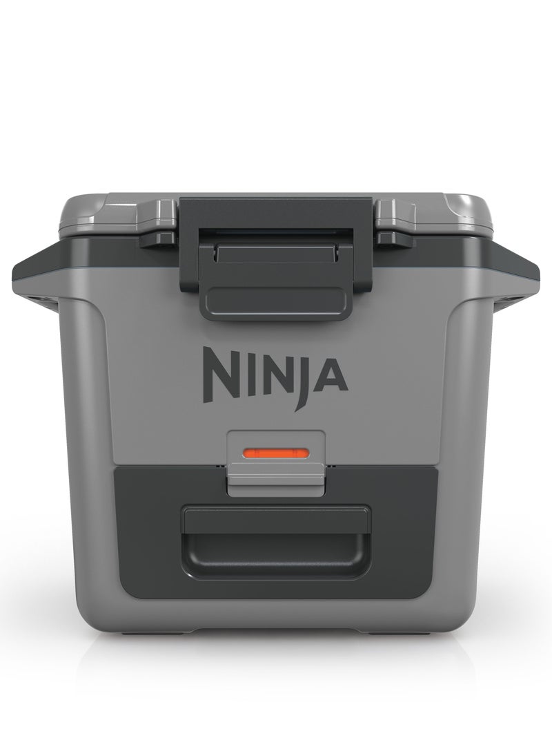 نينجا Ninja FrostVault Hard Cooler 28L, Premium Heavy-Duty Insulated Cool Box, FB131UKGY Grey 28Liters  - Image 1