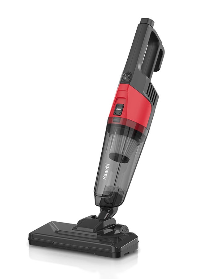ساتشي 2-in-1 Stick & Handheld Vacuum Cleaner with HEPA Filter, Rotating Brush, 0.6L Dust Tank, and Accessories NL-VC-1109-BK Black  - Image 3