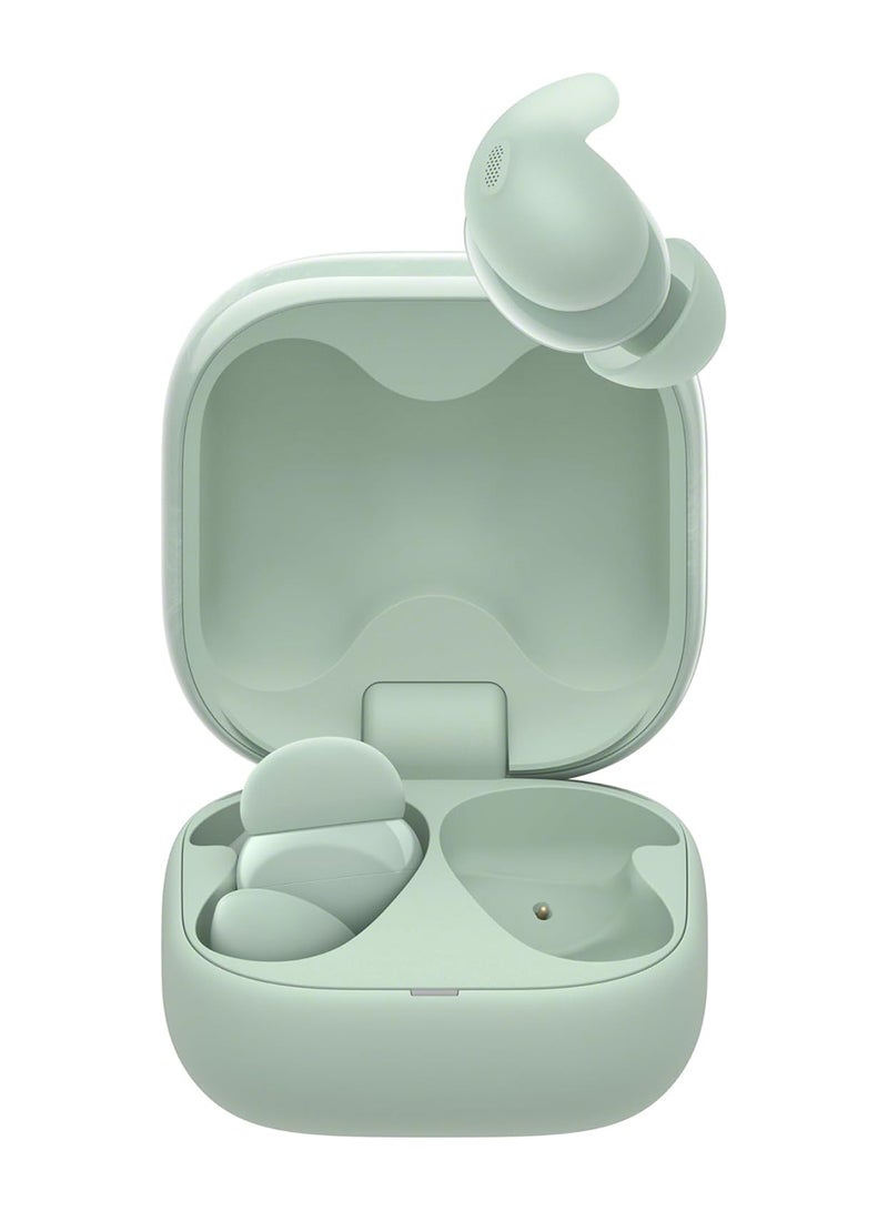 Sony - Linkbuds Fit, Truly Wireless Noise Cancelling Headphones - Multipoint Connection - Ultra Light For All-Day Comfort With Crystal Clear Call Quality - Up To 21 Hours Battery Life Green - Image 1
