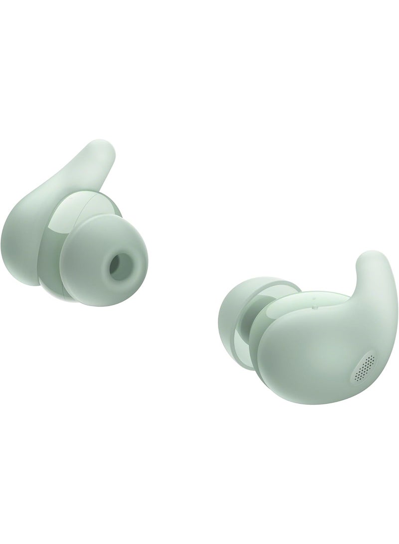 Sony - Linkbuds Fit, Truly Wireless Noise Cancelling Headphones - Multipoint Connection - Ultra Light For All-Day Comfort With Crystal Clear Call Quality - Up To 21 Hours Battery Life Green - Image 1
