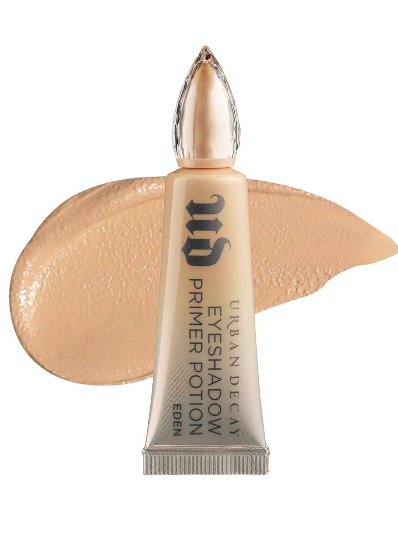 Urban Decay Eyeshadow Primer Potion Eden, Matte Eye Primer, Crease-free Eye Makeup Looks, Smooths & Preps Eyelid Base for Vibrant Color, All-day Wear, All Skin Tones, Vegan - 0.33 fl oz Matte  - Image 1