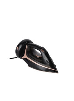 كريبتون Ceramic Steam Iron | Cord and Cordless Use, Dry Steam Ironing Box with Ceramic Soleplate | Compact and Handy Design with Multiple Functions |300 ml Water Tank | Suitable for All Kinds of Fabric, 2200 W Power | 2 Years Warranty 300 ml 2200 W KNSI6557 Black  - Image 4