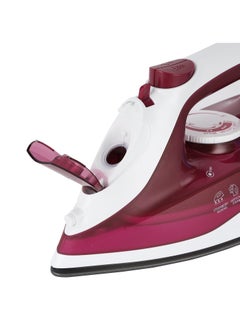 كريبتون Steam Iron | Dry Steam Ironing Box with Nonstick Soleplate | Compact and Handy Design with Multiple Functions | 210 ml Water Tank, Suitable for All Kinds of Fabric, 1700 W Power | 2 Years Warranty 210 ml 1700 W KNSI6015 White/Magenta  - Image 5