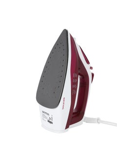 كريبتون Steam Iron | Dry Steam Ironing Box with Nonstick Soleplate | Compact and Handy Design with Multiple Functions | 210 ml Water Tank, Suitable for All Kinds of Fabric, 1700 W Power | 2 Years Warranty 210 ml 1700 W KNSI6015 White/Magenta  - Image 3