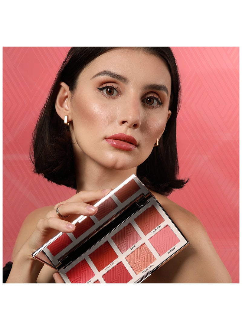 FOREVER52 Backstage Essential 8 Color Blush Palette Multicolor - Image 3