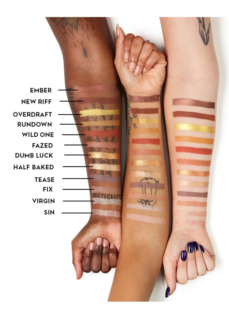 Urban Decay 24/7 Longwear Eyeshadow Single, High-Pigment Eye Shadow Compact, Smooth & Blendable Colors, Crease-free, Matte Satin Shimmer & Metallic Finishes, Cruelty-free, Vegan - 0.06 oz Sin (champagne shimmer)  - Image 4