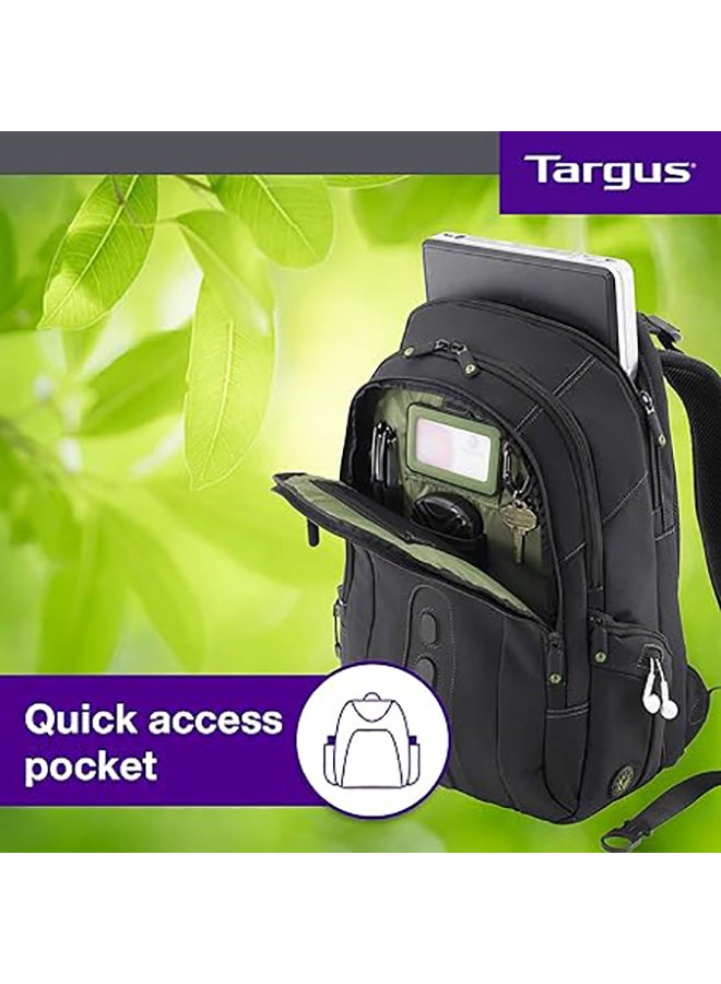 targus NB Backpack 15.6" TBB013 ECO Spruce Black - Image 4