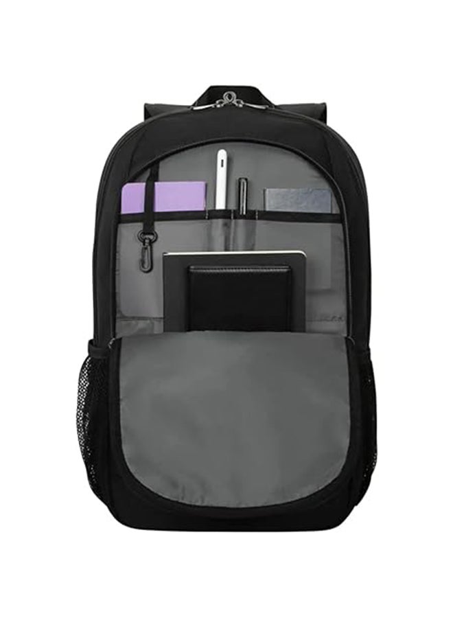 targus 15-16 Inch Classic Laptop Backpack - Fits Most Laptops up to 16", Padded Travel Backpack for Business Commuters, College, and Travel - TBB943GL | Black - Image 4