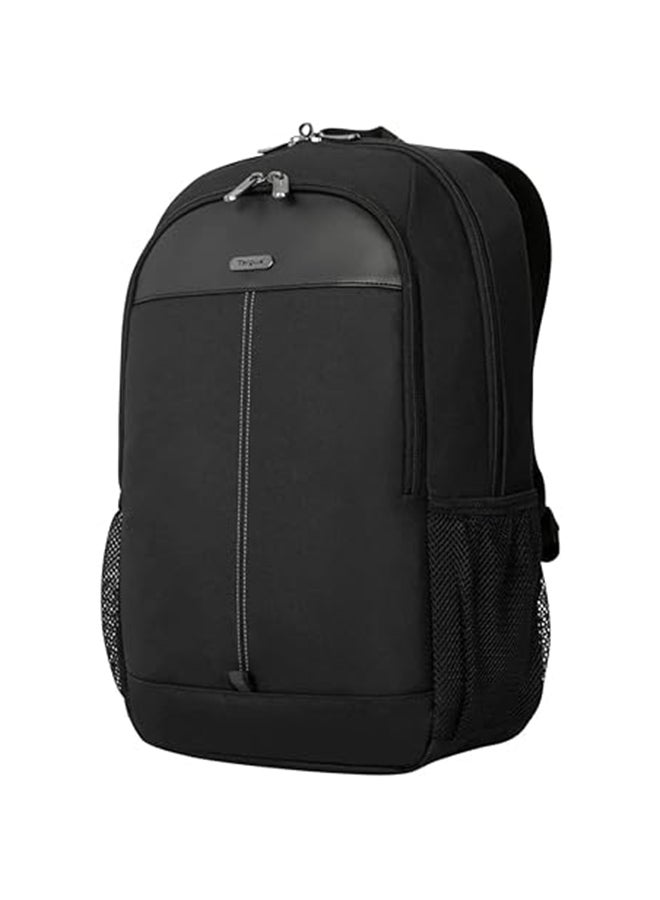 targus 15-16 Inch Classic Laptop Backpack - Fits Most Laptops up to 16", Padded Travel Backpack for Business Commuters, College, and Travel - TBB943GL | Black - Image 2