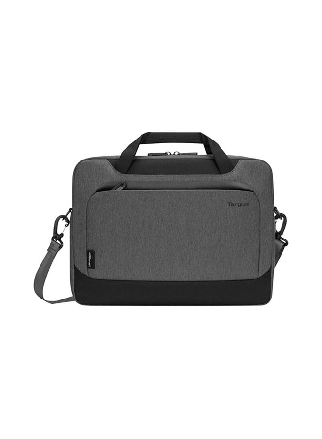 Targus - 14 Slimcase with EcoSmart Designed for Business Traveler and School Fit Up to 15.6-Inch Laptop/Notebook - TBS92602GL-70 | Black/Grey - Image 1