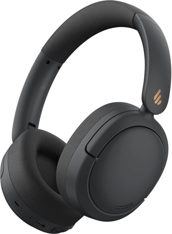 EDIFIER - W800BT Pro -44dB Hybrid Active Noise Cancelling Headphones, Wireless Over Ear Headphones with Bluetooth 5.4, Hi-Res Audio, AI Clear Call, Custom EQ via App, Foldable Design, 253g Comfort Black - Image 1