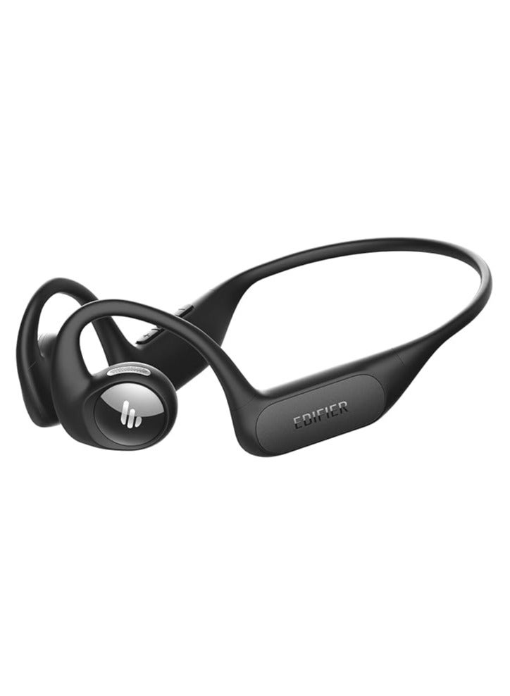 EDIFIER Comfo Run Open-Ear Wireless Air Conduction Sports Headphones, Bluetooth 5.3, Built-in Mic, 17 Hrs Playtime, Fast Charging, IP55 Sweat Resistant for Workouts Running Cycling Black - Image 1