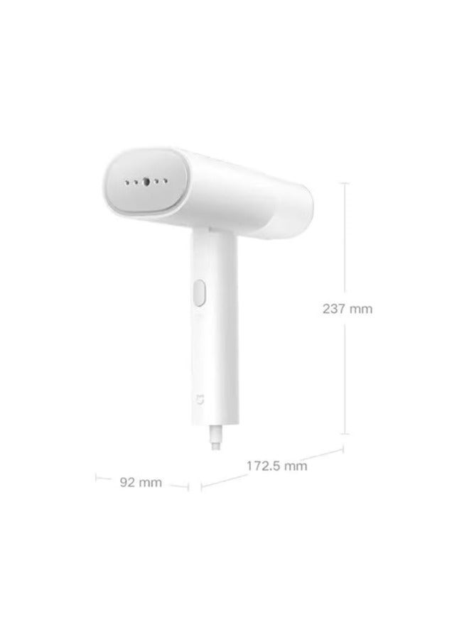 شاومي - Handheld Garment Steamer 160ml 1300W – Fast Heating, Portable, Multi-Position Use, Safe for All Fabrics, Overheat Protection, Integrated Brush, Ideal for Home & Travel – White (BHR8271UK) 160 ml 1300 W BHR8271UK White - Image 1
