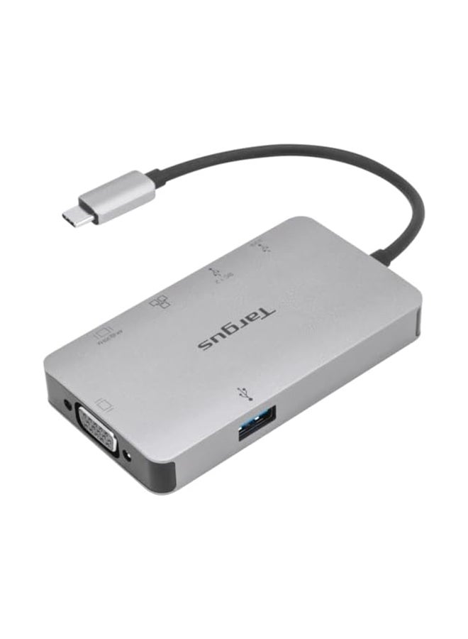targus DOCK419EUZ-55 USB-C SV HDMI/VGA Dock W Grey - Image 3