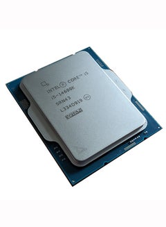 إنتل 14th Generation Core i5-14600K Desktop Processor, 14 Cores, 20 Threads, 24MB Cache, 5.3GHz Base Frequency, UHD Graphics 770, LGA 1700 Socket, 125W Power, 192GB Memory Capacity | Tray Green 