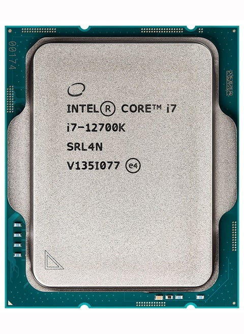 12th Generation Core i7-12700K Desktop Processor, 12 Cores, 20 Threads, 25MB Cache, 4.9GHz Base Frequency, UHD Graphics 770, LGA 1700 Socket, 65W Power, 128GB Memory Capacity | Tray Green