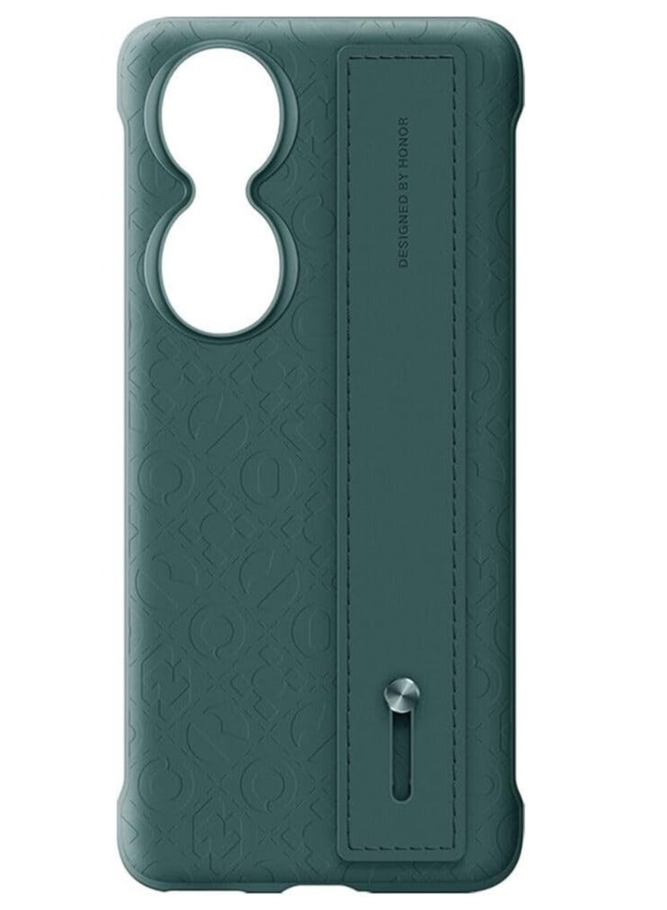 Honor 90 PU-HandStrap Protective Case Green  - Image 3